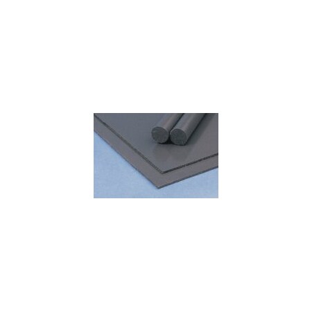 Professional Plastics Gray PVC Sheet, 0.250 X 48.000 X 96.000 ( Each) SPVCGY.250X48.000X96.000